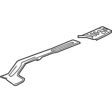84277152 GM Upper Rail, Rear Driver Side Illustration 1 of 1