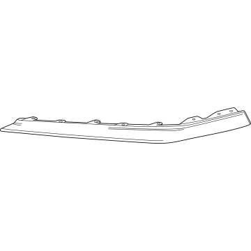 Chevy 84992926 Side Spoiler