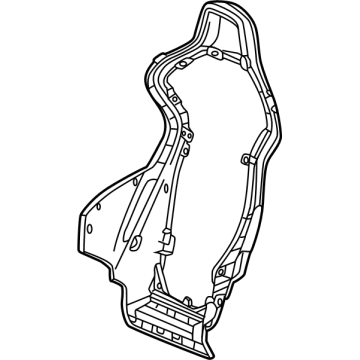 Chevy 84406197 Seat Back Frame