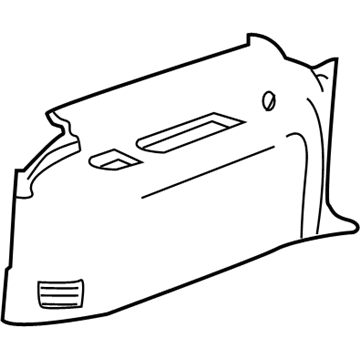 Chevy 15133262 Quarter Trim Panel