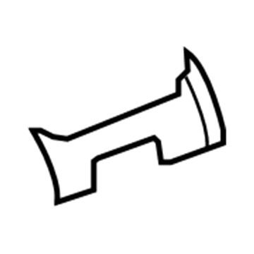 GM 15901165 Front Cover, Passenger Side 15901165 GM Front Cover, Passenger Side Illustration 1 of 1