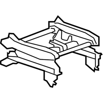GM 22758733 Seat Adjuster, Passenger Side 22758733 GM Seat Adjuster, Passenger Side Illustration 1 of 1