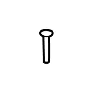 GM 25796505 Headrest Guide, Titanium 25796505 GM Headrest Guide, Titanium Illustration 1 of 1