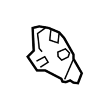 GM 15901159 Inner Finish Panel, Titanium, Passenger Side 15901159 GM Inner Finish Panel, Titanium, Passenger Side Illustration 1 of 1