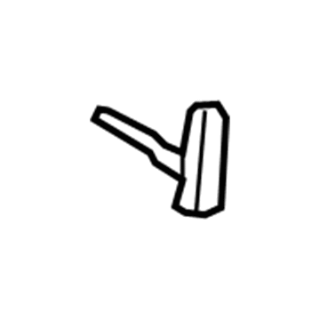 13181865 GM Release Handle, Front Illustration 1 of 1