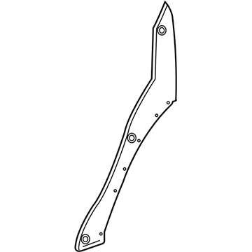 15862170 GM Quarter Extension, Rear Outer Passenger Side Illustration 1 of 1