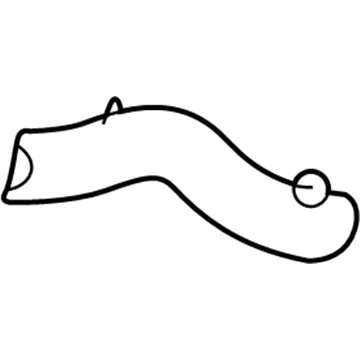 25655612 GM Defroster Duct, Passenger Side Illustration 1 of 1