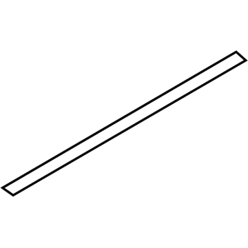 GM 96805871 Belt Weatherstrip 96805871 GM Belt Weatherstrip Illustration 1 of 1