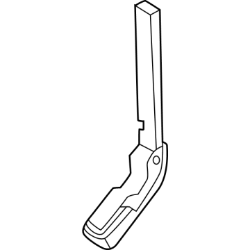 Cadillac 13536119 Key