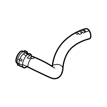 GM 84697655 Heater Hose, Driver Side 84697655 GM Heater Hose, Driver Side Illustration 1 of 1