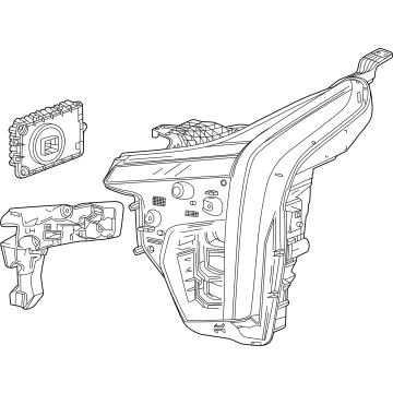 Cadillac 42864514 Headlamp Assembly