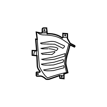 Chevy Suburban Air Duct - 84834015