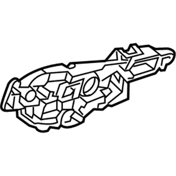 GM 13512734 Handle Base, Front Driver Side 13512734 GM Handle Base, Front Driver Side Illustration 1 of 1