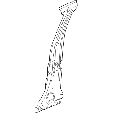 GM 26499370 Reinforcement, Body Center Pillar 26499370 GM Reinforcement, Body Center Pillar Illustration 1 of 1