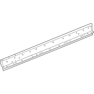 GM 26522120 Reinforcement, Door Opening Rocker Panel 26522120 GM Reinforcement, Door Opening Rocker Panel Illustration 1 of 1