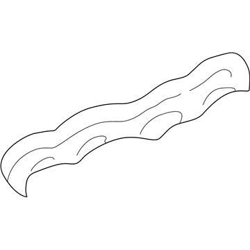 GM 12558024 Exhaust Manifold Gasket 12558024 GM Exhaust Manifold Gasket Illustration 1 of 1