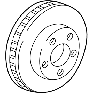 Chevy Impala Brake Rotor - 19303832