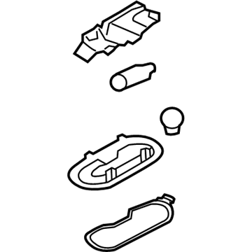 20980237 GM Dome Lamp Illustration 1 of 1