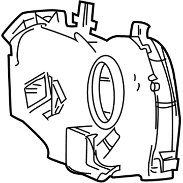 Chevy 12477711 Evaporator Case