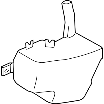 Saturn Windshield Washer Fluid Reservoir - 21019528