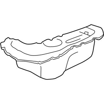 Buick 12587389 Oil Pan