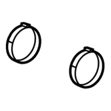 25901574 GM Boot Kit Clamp Illustration 1 of 1