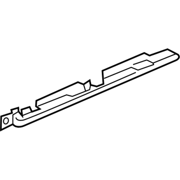 23232152 GM Bracket, Front Fender Molding Illustration 1 of 1