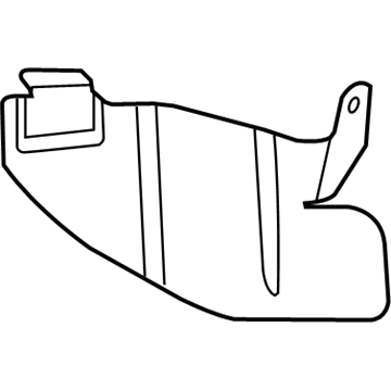 GM 23149246 Heat Shield 23149246 GM Heat Shield Illustration 1 of 1