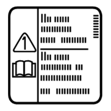 GM 23116484 Caution Label 23116484 GM Caution Label Illustration 1 of 1
