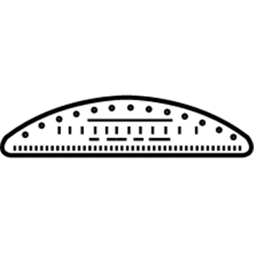 GM 23453048 Info Label 23453048 GM Info Label Illustration 1 of 1