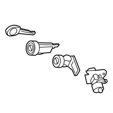 Chevy 95228633 Lock Set
