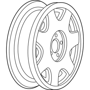 Cadillac 9592714 Wheel, Alloy