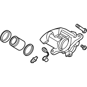 Chevy Brake Caliper - 25843042