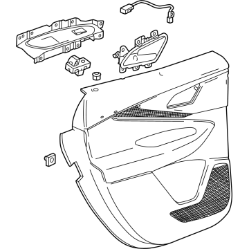 Chevy 26450395 Door Trim Panel