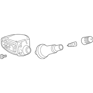 Chevy Traverse Limited TPMS Sensor - 13540606
