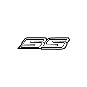 Chevy 92225495 Nameplate