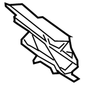 GM 23388466 Tow Eye Cap 23388466 GM Tow Eye Cap Illustration 1 of 1