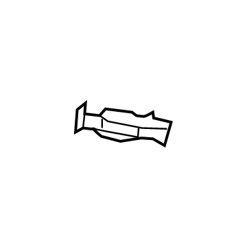 Chevy 23158501 Nameplate Backing Plate