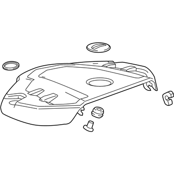 Chevy Camaro Engine Cover - 12703608