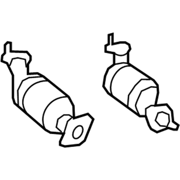Chevy 92281932 Converter & Pipe