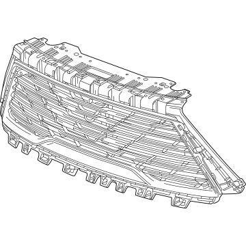 26546701 GM Grille Assembly-Front Upper Illustration 1 of 1