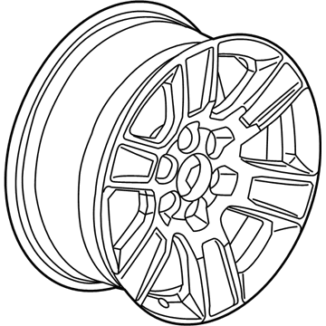 GMC Sierra 1500 Limited Spare Wheel - 22963360