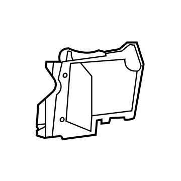 Cadillac 84295684 Air Baffle