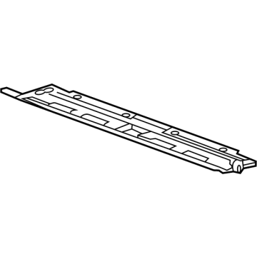 GM 84767446 Lower Baffle 84767446 GM Lower Baffle Illustration 1 of 1