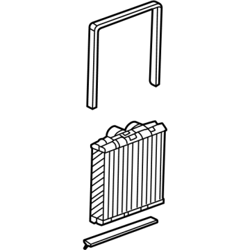 GMC 26500264 Evaporator Core