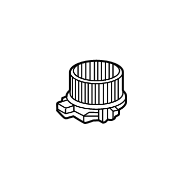 GM 85116875 Motor, A/C Evaporator Blower 85116875 GM Motor, A/C Evaporator Blower Illustration 1 of 1