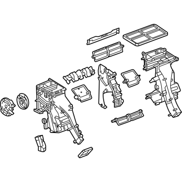 GMC 26500252 A/C & Heater Case
