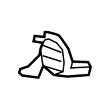 GM 96804093 Hole Cover 96804093 GM Hole Cover Illustration 1 of 1