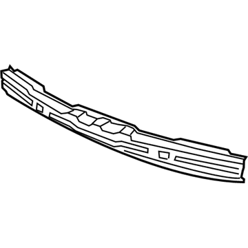 GM 25983103 Upper Impact Bar 25983103 GM Upper Impact Bar Illustration 1 of 1