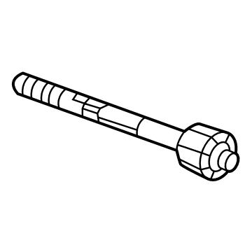 GM 22789023 Inner Tie Rod 22789023 GM Inner Tie Rod Illustration 1 of 1